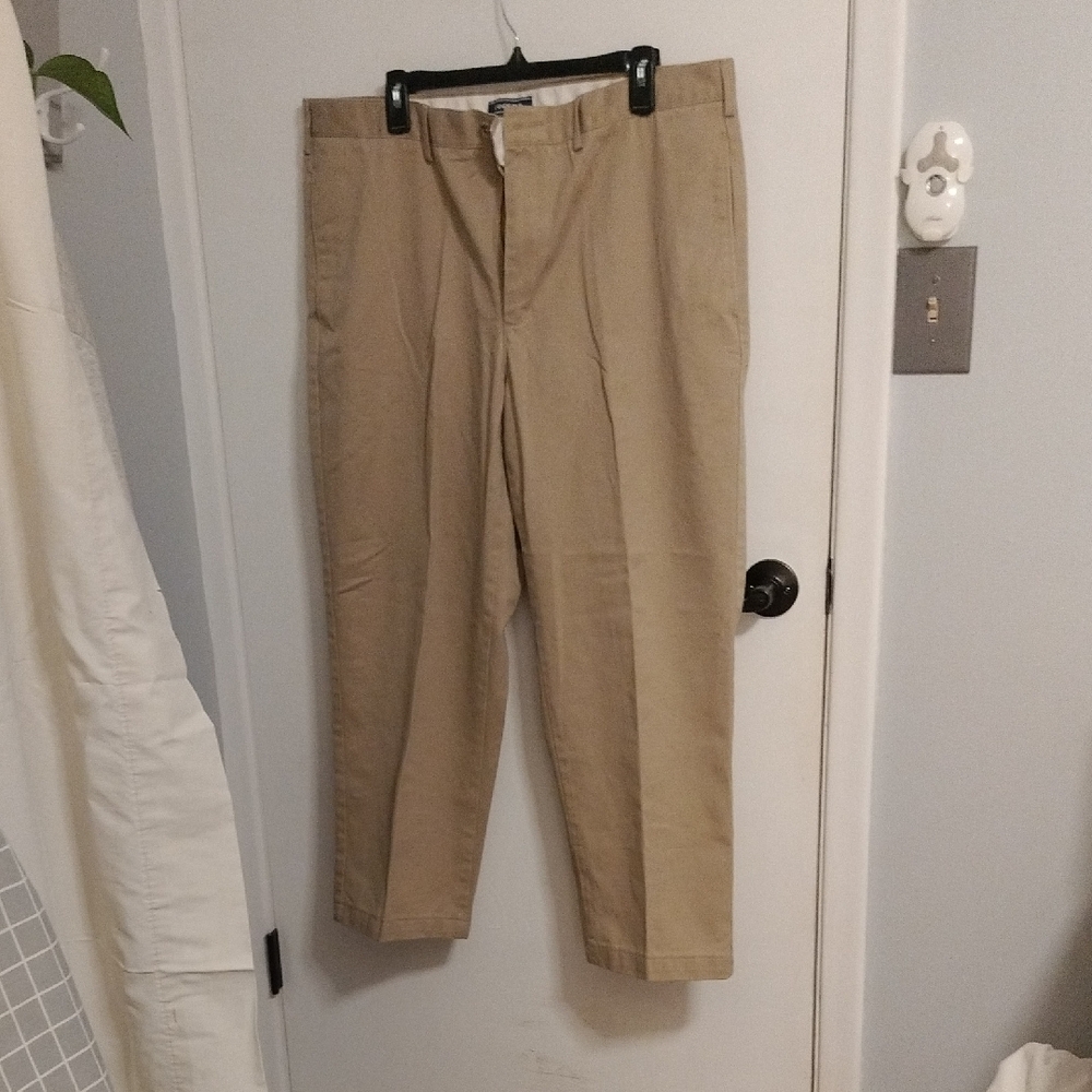 Lands' End Men's Khaki Chinos